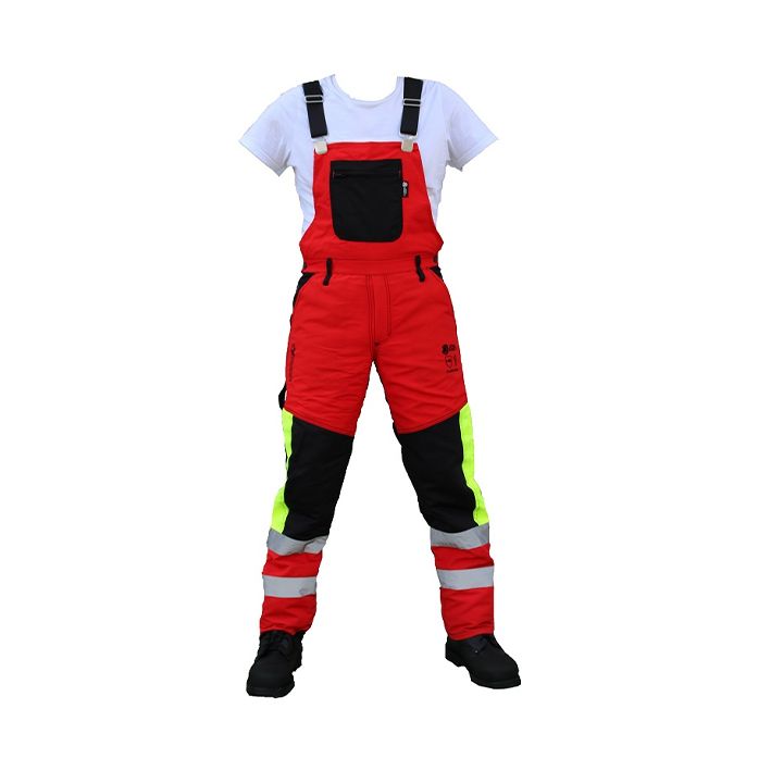 Peto +pantalón anti-corte EXTREME motosierra Clase 1 6490