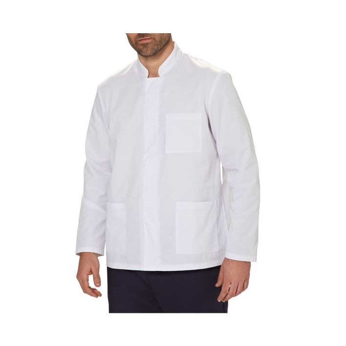Casaca cuello mao y corchete oculto 217-ML
